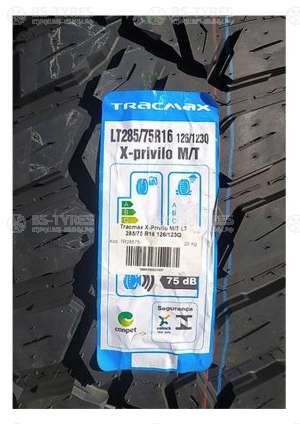 Tracmax X-Privilo M/T 285/75 R16C 126/123Q